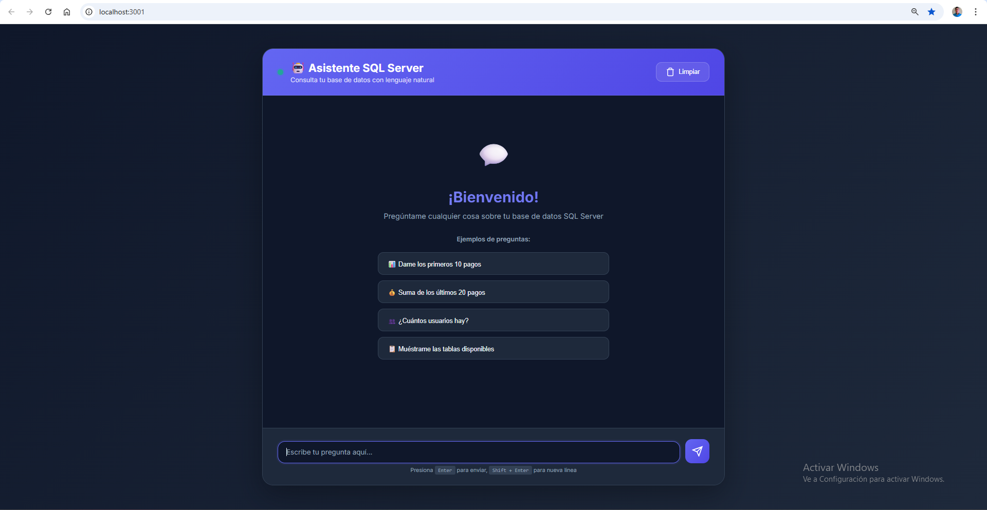 MCP Server NestJS + PostgreSQL